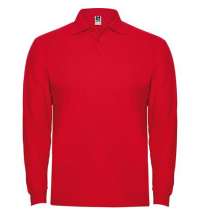 Футболка поло ESTRELLA L/S мужская, красный