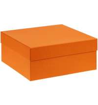 Коробка Satin, большая, оранжевая