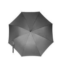 Зонт-трость «Okobrella» с деревянной ручкой и куполом из переработанного пластика