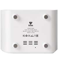 Настольные часы с функцией беспроводной зарядки &laquo;Wake&raquo;, 10 Вт