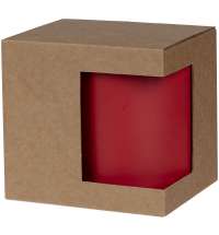 Коробка для кружки с окном Cupcase, крафт