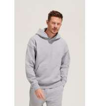 Худи оверсайз унисекс Origin, серый меланж