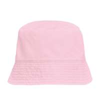 Панама Nylon двусторонняя, молочная с розовым