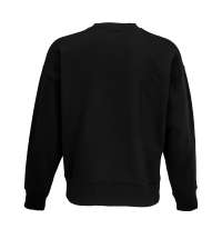 Свитшот оверсайз унисекс Authentic, черный