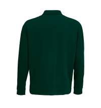 Рубашка поло оверсайз с длинным рукавом Heritage, зеленая