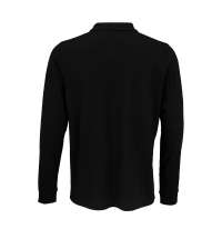 Рубашка поло с длинным рукавом Prime LSL, черная