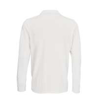 Рубашка поло с длинным рукавом Prime LSL, белая