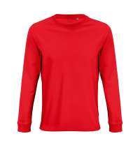 Футболка унисекс с длинным рукавом Pioneer LSL, красная