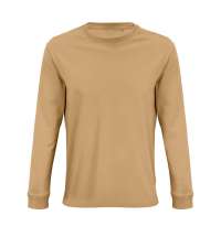 Футболка унисекс с длинным рукавом Pioneer LSL, бежевая