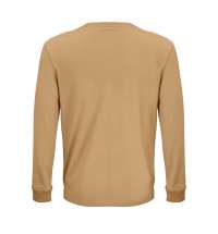 Футболка унисекс с длинным рукавом Pioneer LSL, бежевая