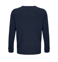 Футболка унисекс с длинным рукавом Pioneer LSL, темно-синяя