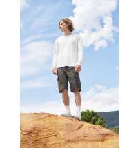 Футболка унисекс с длинным рукавом Pioneer LSL, молочная