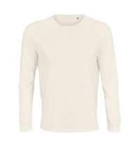 Футболка унисекс с длинным рукавом Pioneer LSL, молочная