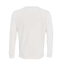 Футболка унисекс с длинным рукавом Pioneer LSL, белая