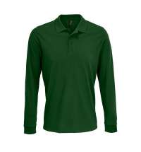 Рубашка поло с длинным рукавом Prime LSL, темно-зеленая