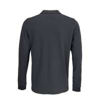 Рубашка поло с длинным рукавом Prime LSL, темно-серая