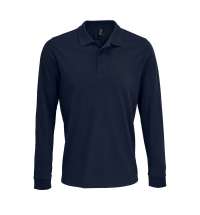 Рубашка поло с длинным рукавом Prime LSL, темно-синяя