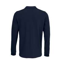 Рубашка поло с длинным рукавом Prime LSL, темно-синяя
