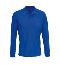 Рубашка поло с длинным рукавом Prime LSL, ярко-синяя (royal)