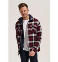 Куртка-рубашка оверсайз унисекс Noah, синяя