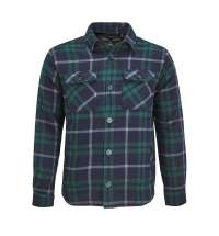 Куртка-рубашка оверсайз унисекс Noah, темно-зеленая