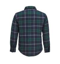 Куртка-рубашка оверсайз унисекс Noah, темно-зеленая