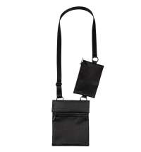 Сумка через плечо ringLink с отстегивающимся органайзером, черная