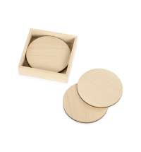 Набор круглых костеров на подставке «Drink»