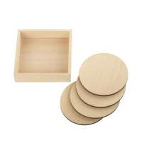 Набор круглых костеров на подставке «Drink»