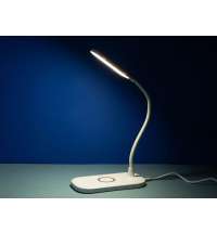 Настольный светильник с беспроводной зарядкой «Nimble», 10 Вт