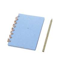 Блокнот А6 с бумажным карандашом и семенами цветов микс