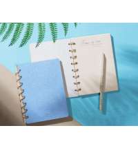 Блокнот А6 с бумажным карандашом и семенами цветов микс