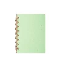 Блокнот А6 с бумажным карандашом и семенами цветов микс