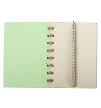 Блокнот А6 с бумажным карандашом и семенами цветов микс