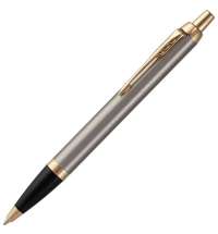 Ручка шариковая Parker IM Core K321 Brushed Metal GT M