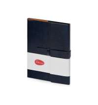 Бизнес-блокнот А5 с клапаном «Fabrizio» с ручкой