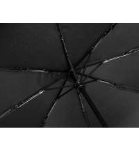 Зонт-автомат Reviver с куполом из переработанного пластика