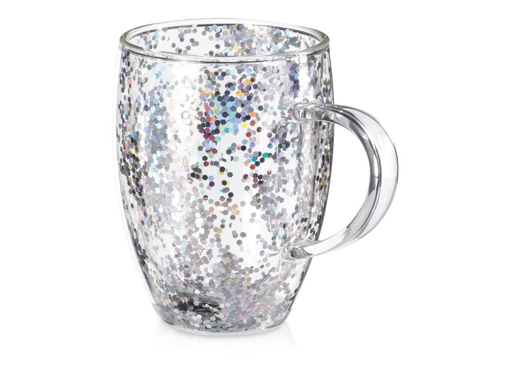 Кружка с двойными стенками с блестками &laquo;Festival&raquo;