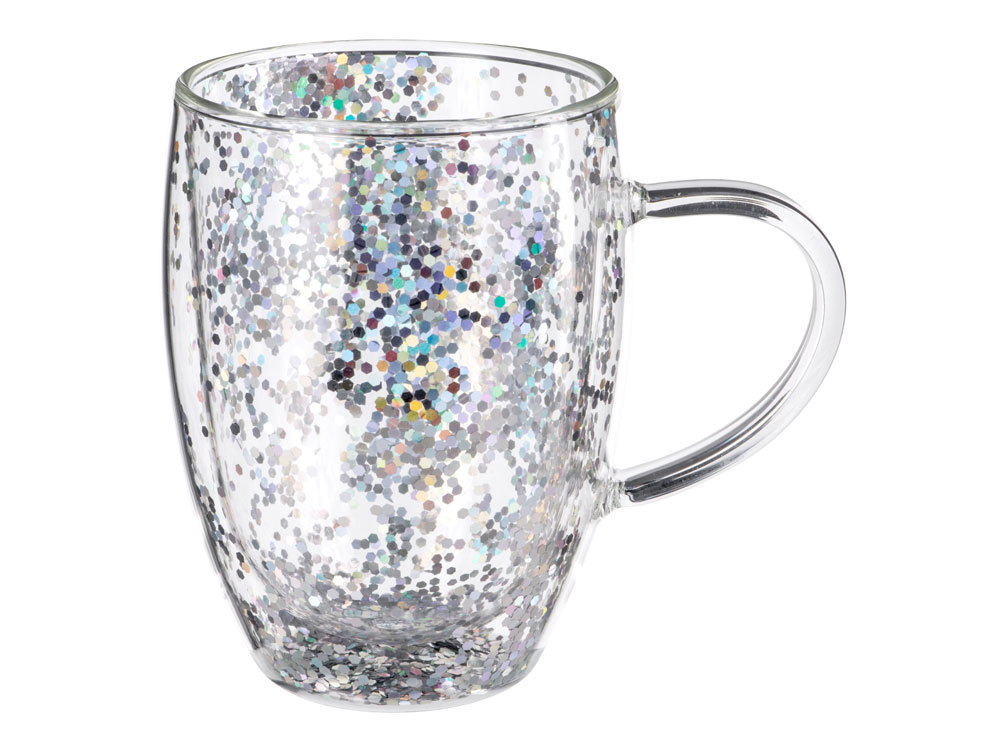 Кружка с двойными стенками с блестками &laquo;Festival&raquo;