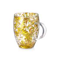 Кружка с двойными стенками с блестками «Festival»