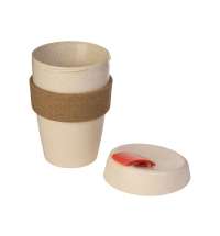 Стакан из пшеничного волокна с двойными стенками «Pino»