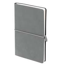 Ежедневник Nubuk, недатированный, светло-серый