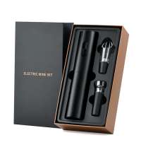 Винный набор Грегори (в подарочной упаковке), черный