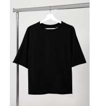 Футболка оверсайз Vozduh 2.0, черная