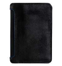 Автобумажник Arrival, черный с синим