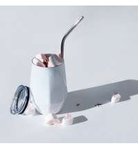 Набор многоразовых трубочек Оnlycofer white