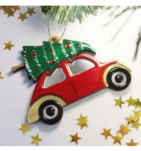 Ёлочная игрушка Машинка
