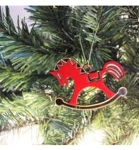 Ёлочная игрушка Лошадка