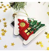 Ёлочная игрушка Домик