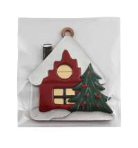 Ёлочная игрушка Домик